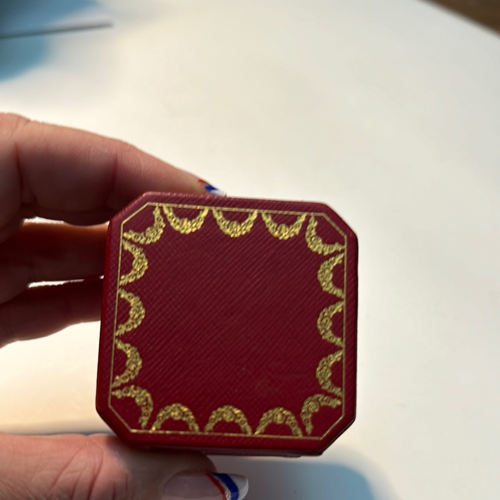 Cartier Red Jewelry Box